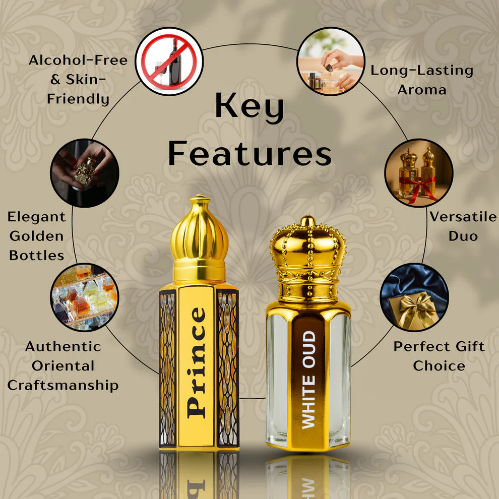 SAEED COMBO – White Oud & Prince Oud